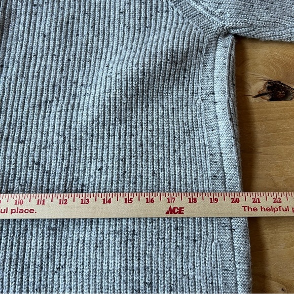 KUHL IDA CARDIGAN SWEATER POCKET OPEN FRONT GRAY SPECKLED KNIT BLEND SOFT COZY S - Picture 8 of 12